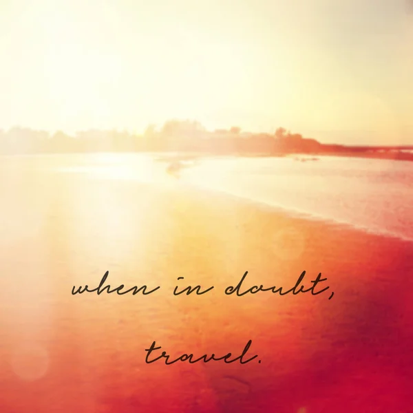 Doubt Travel — Stock Photo, Image