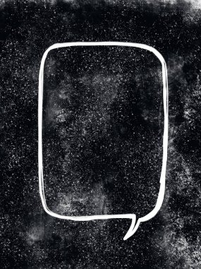 Dokuları ve çerçevesi olan koyu grunge arkaplanı