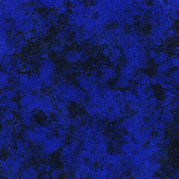 Grunge Blue avec fond texturé abstrait noir — Photo