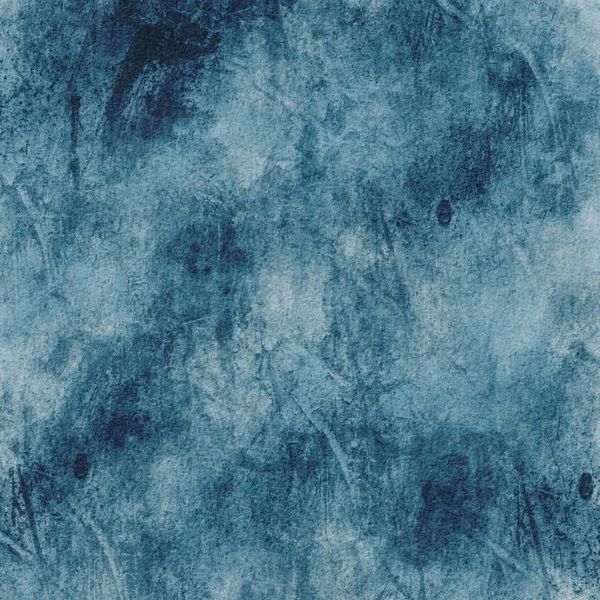 Grunge Blue avec fond texturé abstrait noir — Photo