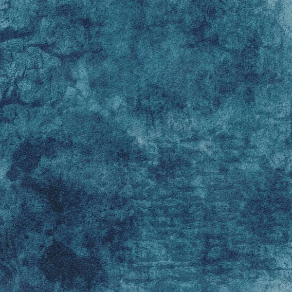 Grunge Blue avec fond texturé abstrait noir — Photo