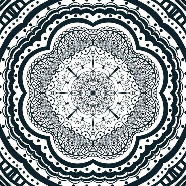 Zentangle abstrakt bakgrund grafik med intrikat design — Stockfoto