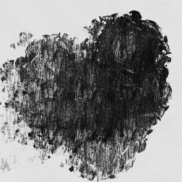Grunge preto abstrato forma do coração com fundo texturizado — Fotografia de Stock