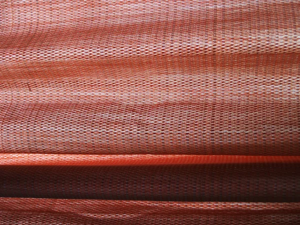 Red silk curtains — Stock Photo, Image