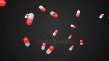 ilaç kapsül arka plan.