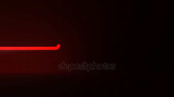 Rythme sinusal normal du cœur humain coloré, enregistrement électrocardiographique. Design lumineux et audacieux .