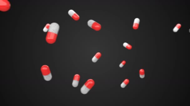 Capsules pharmaceutiques fond .