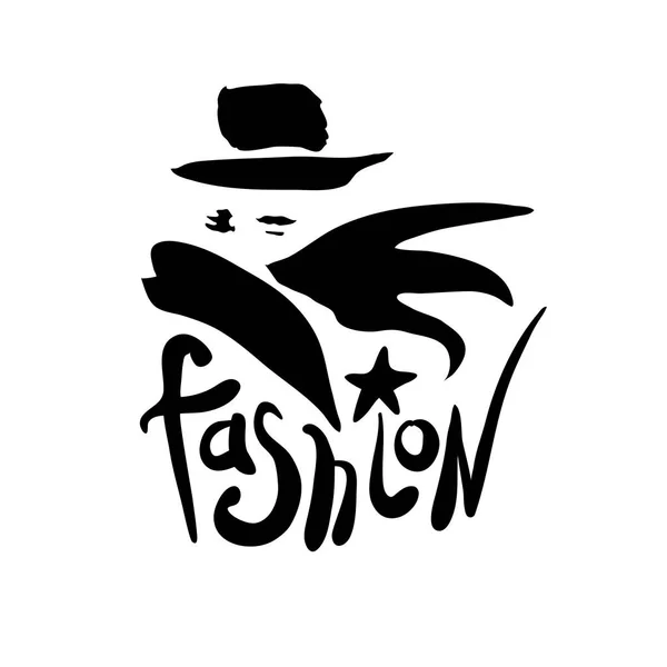 Conception de logo de mode . — Image vectorielle