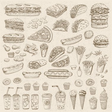 Vektör lokanta ayarla