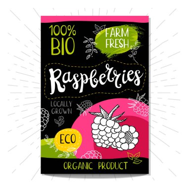 Elle çizilmiş kümesi etiketleri gıda, baharatlar.