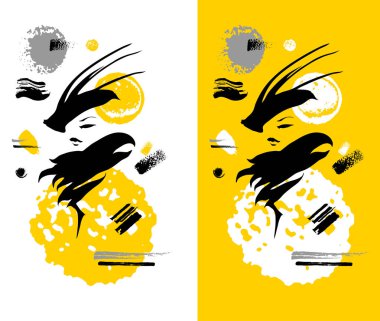 Moda poster trendy sanat tasarım