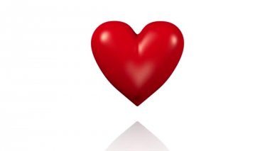 Bir büyük kırmızı atan kalp