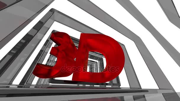 Big Red Design 3D avec effet de zoom infini 