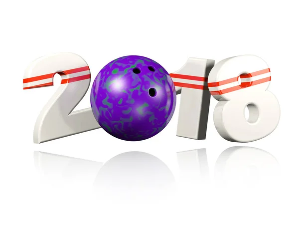 Bowling 2018 Diseño —  Fotos de Stock