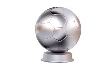 Futbol gümüş kupa 