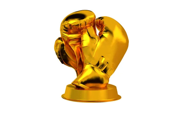 Gants de boxe Golden Trophy — Photo