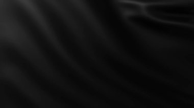 Rüzgarda dalgalı geniş Siyah Bayrak tam ekran arkaplanı