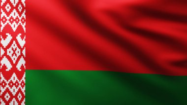 Beyaz Rusya 'nın Büyük Bayrağı dalga desenli tam ekran arkaplan