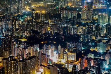 Hong Kong, Çin - 10 Şubat 2017: Bu aslında bir kombine Montane konağının Yick Cheong bina binadır