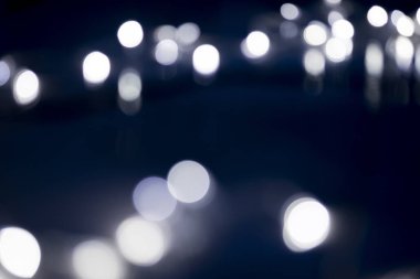 Soyut bokeh gece açık renkli.