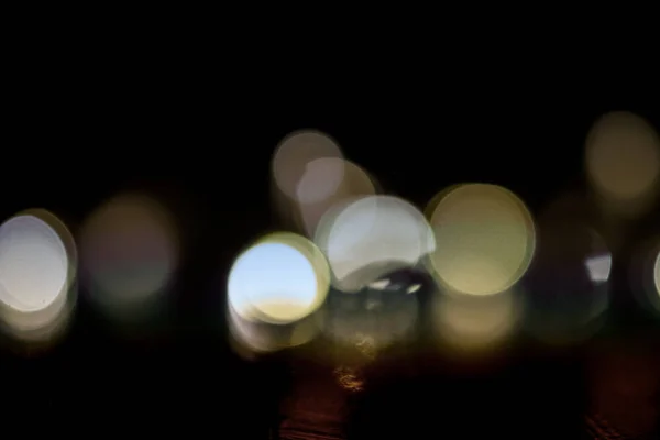 Abstract bokeh night light background. — Stock Photo, Image