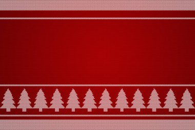 Noel ağacı örgü arka plan.