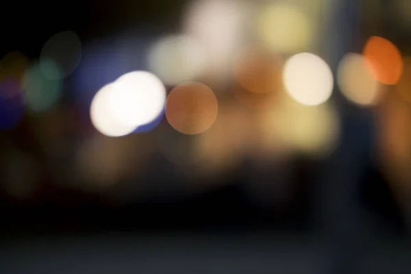 Blur Bokeh Background City Night Light — Stock Photo, Image