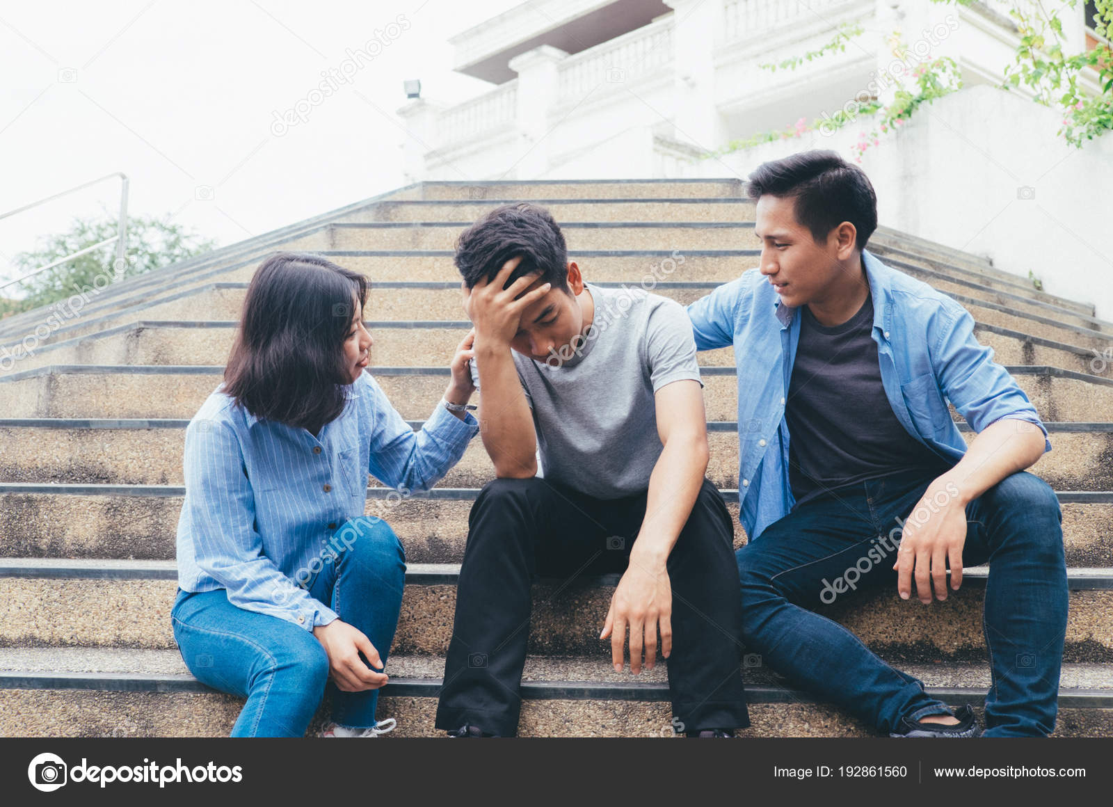 Help Comfort Friend Who Are Feeling Sad Stressed And Pressured