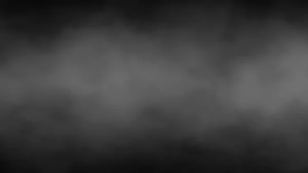 Abstrakter Nebel und Rauch auf schwarzem Hintergrund. — Stockfoto