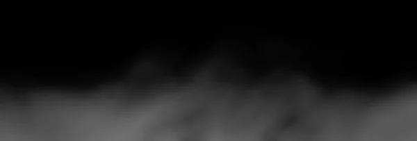 Abstract fog and smoke on black color background. — 스톡 사진