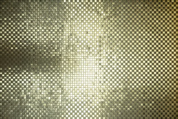 Schimmernde goldene Metallfliese Hintergrund — Stockfoto