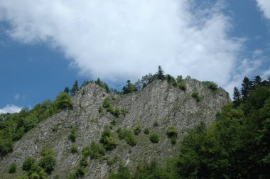 dağlar ve gökyüzü