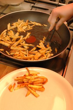 Kızarmış patates.