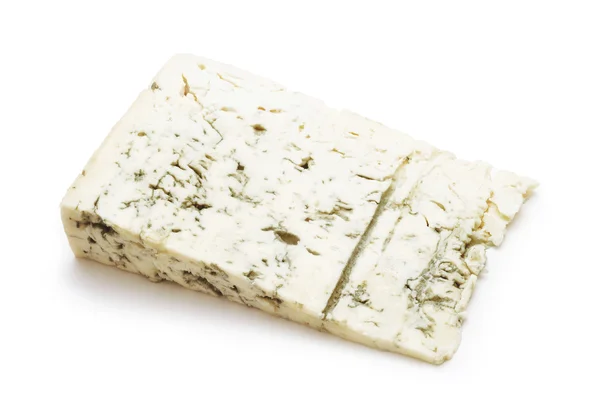 Fromage gorgonzola isolé — Photo