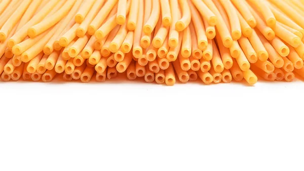 Macarrão de espaguete bucatini — Fotografia de Stock