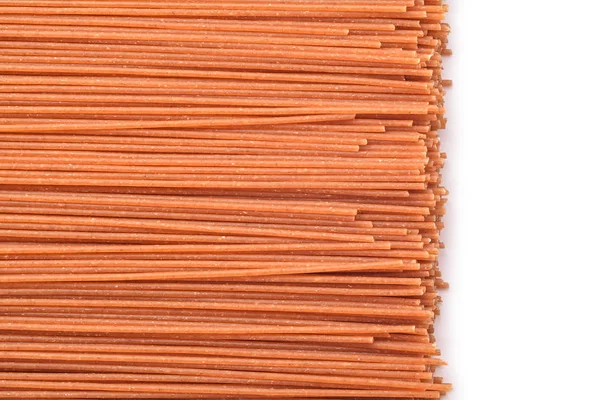 Ruwe spaghetti pasta — Stockfoto