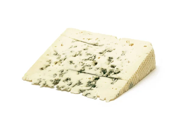 Fromage gorgonzola isolé — Photo