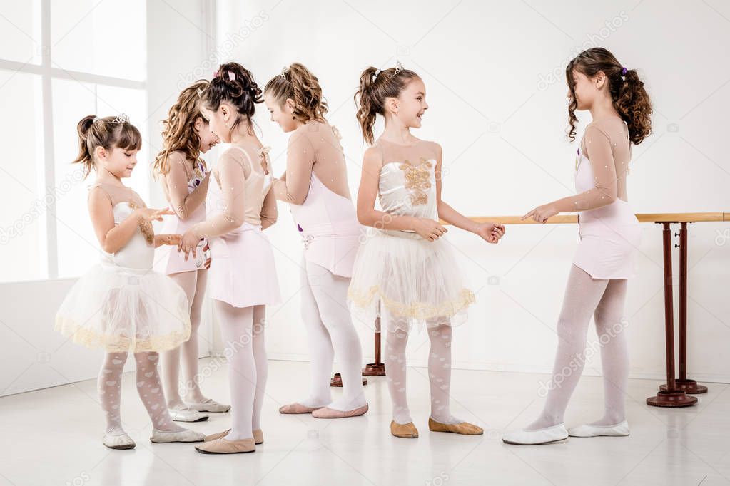 Cute Little Ballerinas