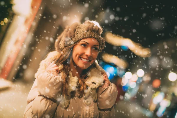 Hora de Inverno em citi — Fotografia de Stock