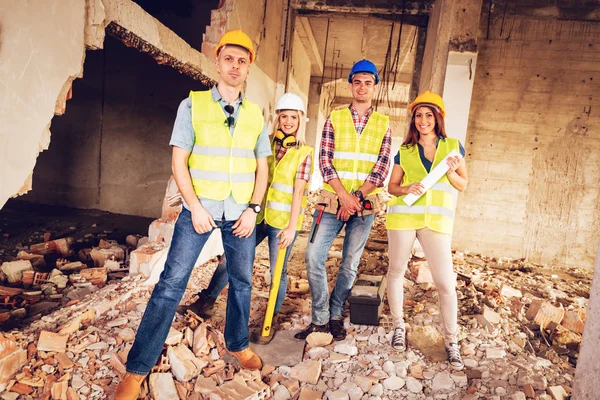 Successful Architects Team — Stock Photo, Image