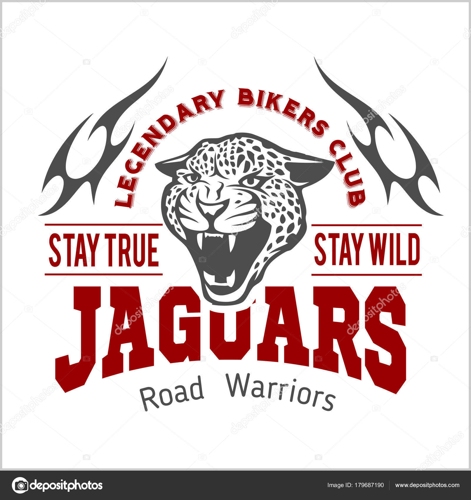 Download Jaguar custom motors club t-shirt vector logo on light ...