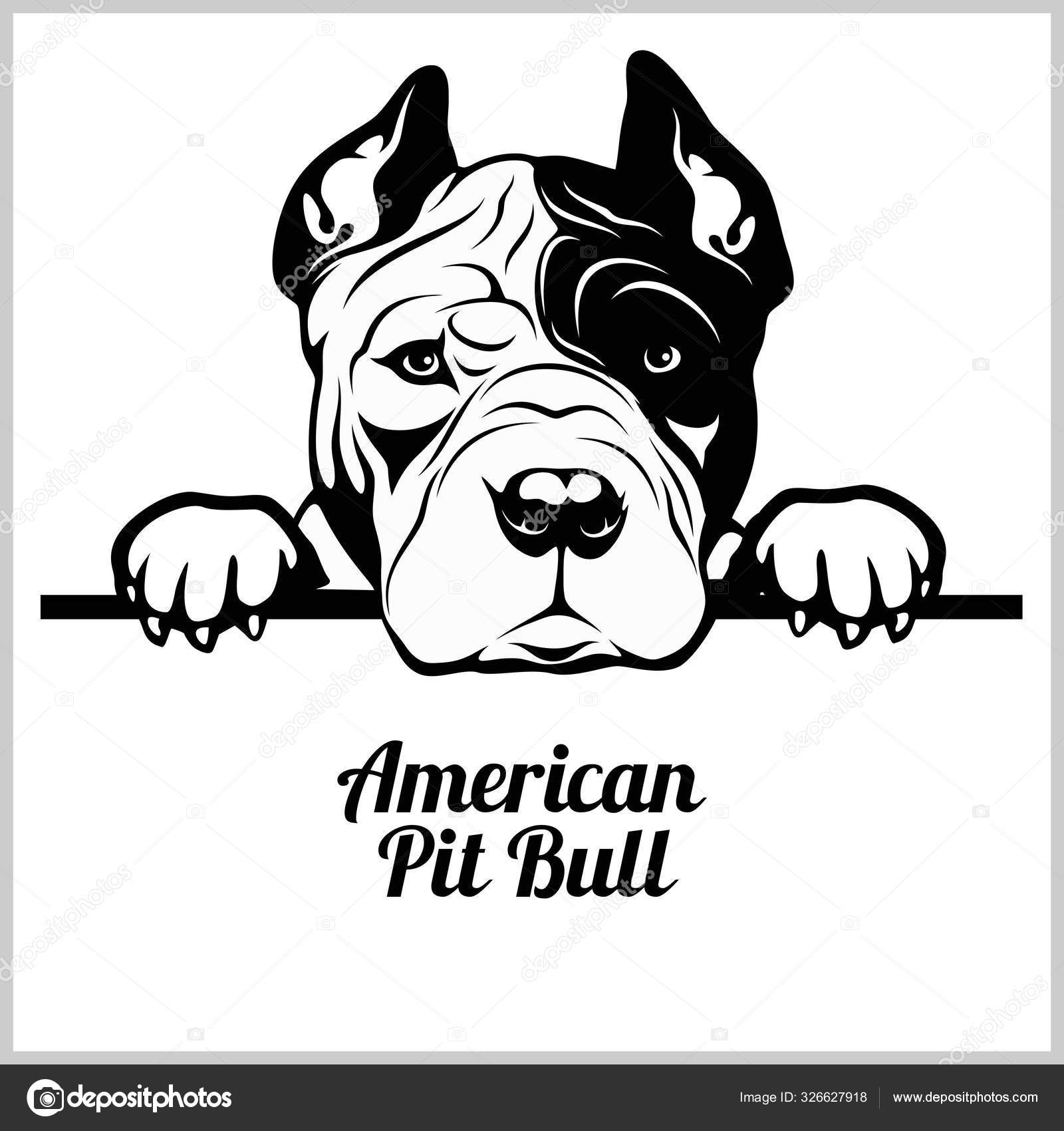 pit bull clip art