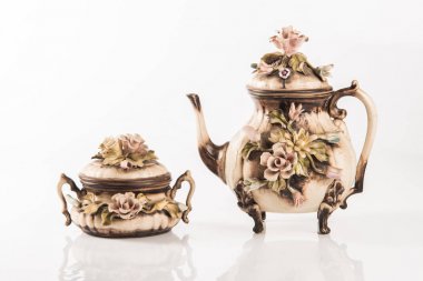 Vintage çay Tencere Seti