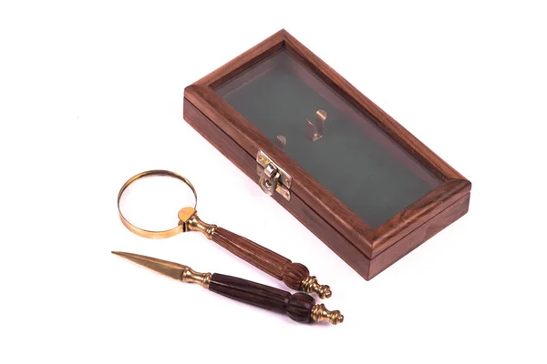 bıçak ve harfler için Büyüteç