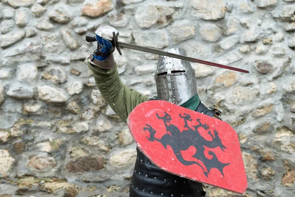 Medieval knight — Stock Photo, Image