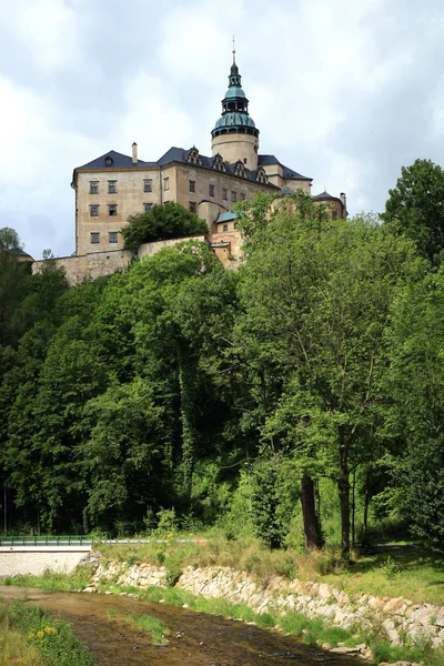 在捷克共和国，德意志的弗里德兰特城堡 — 图库照片