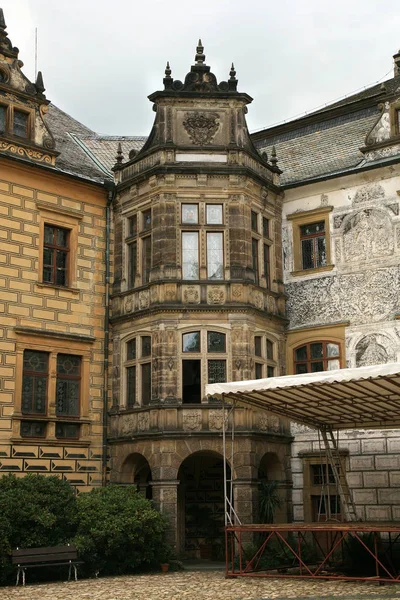 在捷克共和国，德意志的弗里德兰特城堡 — 图库照片