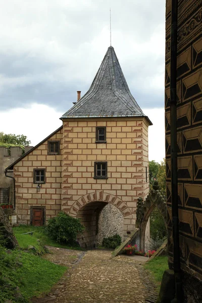 Burg in der Tschechischen Republik, Tschechien — Stockfoto