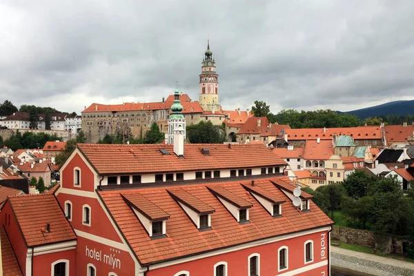 捷克克鲁姆洛夫、 捷克共和国、 德意志，遗产的城堡. — 图库照片