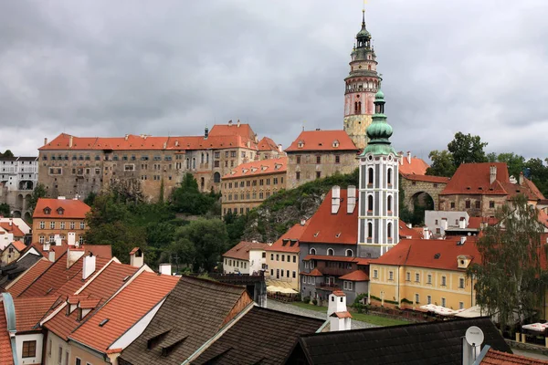 Замок в Чески Крумлов, Чехия, Чехия, Heritage Unesco . — стоковое фото